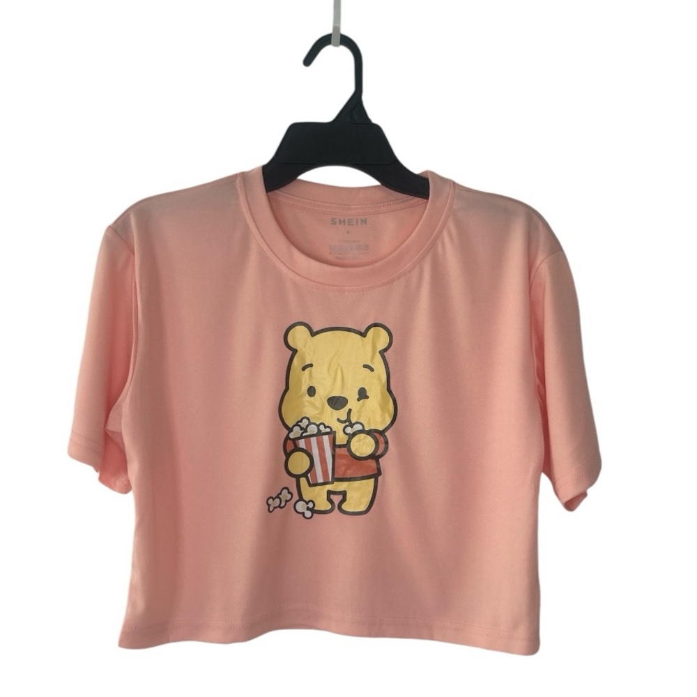Women's Solid Color Crop Top With Short Sleeves And Round Neckline